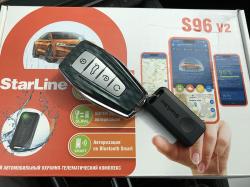 Установка автосигнализации StarLine S96 V2 2CAN+4LIN 2SIM GSM GPS в Geely Monjaro