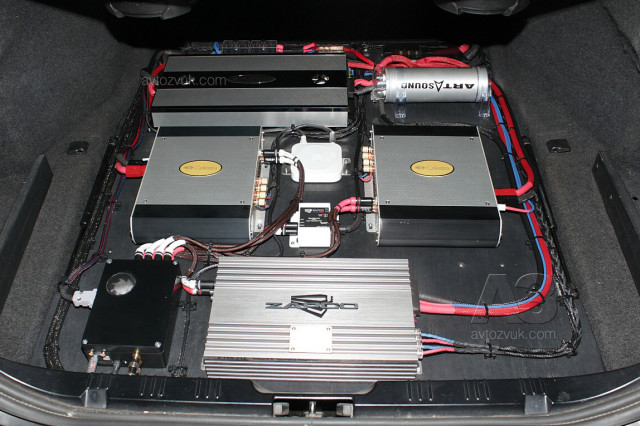 Аудиосистема в BMW 525 (E60)