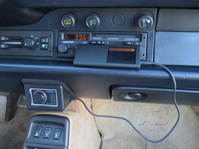 Аудиосистема в Porsche 964 Carrera 4