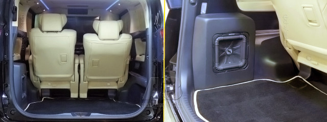 Мультимедийная система в Toyota Alphard