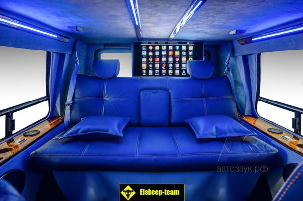 Мультимедийная система в Chevrolet Van