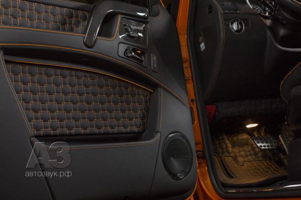 Аудиосистема в Mercedes-Benz G-klasse W463