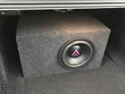 Установка сабвуфера Aspect NLW-10d2 в BMW 3 (F30)