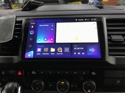 Установка автомагнитолы Teyes CC3 2K 4+32 9" в Volkswagen Caravelle T6