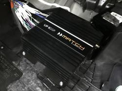 Установка усилителя Match UP 6DSP в Mercedes E class (W213)