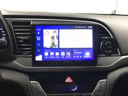 Установка автомагнитолы Teyes CC3 2K 4+64 9" в Hyundai Elantra VI