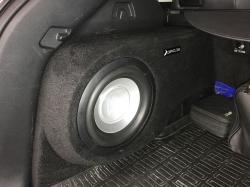 Установка сабвуфера Best Balance C10 в Changan UNI-S