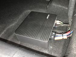 Установка усилителя Eton Mini 300.2 в KIA Sorento IV (MQ)