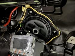 Установка акустики Match UP W8MB-S4 в Mercedes E class (W213)