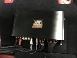 Установка усилителя AMP DA-80.6DSP Panacea V4 в JEEP Wrangler III JK