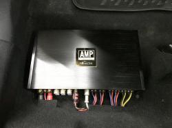 Установка усилителя AMP DA-80.6DSP Panacea V4 в Nissan X-Trail (T32)