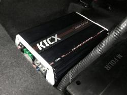 Установка усилителя Kicx Angry Ant 1.1000 в KIA Ceed II (JD)