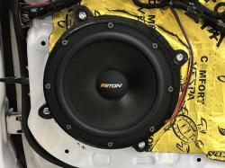 Установка акустики Eton POW 20+ в Mazda 6 (III)