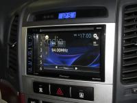 Фотография установки магнитолы Pioneer AVH-X1800DVD в Hyundai Santa Fe (II)