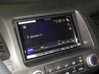 Фотография установки магнитолы Pioneer AVH-X8800BT в Honda Civic 4D