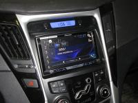 Фотография установки магнитолы Pioneer AVH-X5800BT в Hyundai Sonata