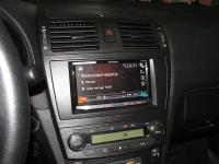 Фотография установки магнитолы Pioneer AVH-X8800BT в Toyota Avensis