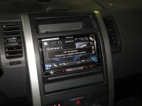 Фотография установки магнитолы Pioneer AVH-X5800BT в Nissan X-Trail (T31)