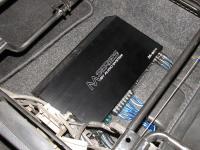 Установка усилителя Audio System M 80.4 в Nissan Note