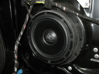 Установка акустики PHD CF 6.1 M/B в Mercedes GL (X164)