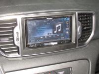 Фотография установки магнитолы Pioneer AVH-X8500BT в KIA Sportage IV (QL)