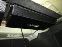 Установка усилителя Audio System R 1250.1 D в Peugeot 408