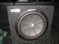 Установка сабвуфера Kicker 43CWR124 box в Infiniti FX37