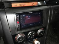 Фотография установки магнитолы Pioneer MVH-A200VBT в Mazda 3