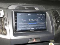 Фотография установки магнитолы Kenwood DMX7018BTS в KIA Sportage III (SL)