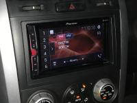 Фотография установки магнитолы Pioneer MVH-A200VBT в Suzuki Grand Vitara