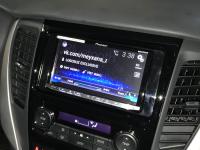 Фотография установки магнитолы Pioneer AVH-X8700BT в Mitsubishi Pajero Sport III