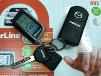 Установка StarLine A93 2CAN+2LIN GSM в Mazda CX-7