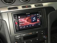 Фотография установки магнитолы Pioneer MVH-A200VBT в Ford Galaxy