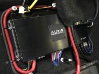 Установка усилителя Audio System R-110.4 в Mitsubishi Outlander III
