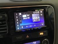 Фотография установки магнитолы Pioneer SPH-DA240BT в Mitsubishi Outlander III