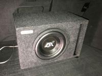 Установка сабвуфера ESX SX1040 v-box vented в BMW X5 (E53)