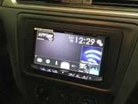 Фотография установки магнитолы Pioneer AVH-X8800BT в Skoda Rapid