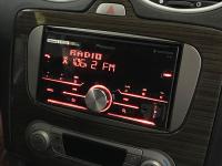 Фотография установки магнитолы Pioneer MVH-S610BT в Ford Focus 2