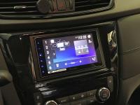 Фотография установки магнитолы Pioneer SPH-DA130DAB в Nissan Qashqai (J11)