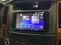 Фотография установки магнитолы Pioneer AVH-Z5100BT в Toyota Land Cruiser 100