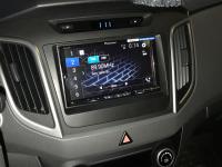 Фотография установки магнитолы Pioneer AVH-Z9200BT в Hyundai Creta