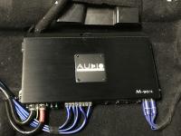 Установка усилителя Audio System M-90.4 в Lada Vesta