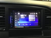 Фотография установки магнитолы Pioneer AVH-Z1100DVD в Hyundai Elantra VI