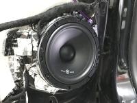 Установка акустики SoundQubed QS-6.5 в Citroen C5