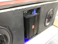 Установка усилителя JBL Stage A9004 в Corvette Stingray