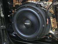 Установка акустики Eton POW 200.2 Compression в Audi Q7 II (4M)