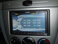 Фотография установки магнитолы Hyundai H-CMDN6100 в Chevrolet Lacetti