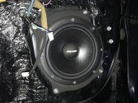 Установка акустики Eton POW 200.2 Compression в Toyota Camry V50