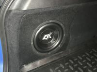 Установка сабвуфера ESX SX1040 в BMW X1 (F48)