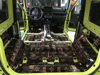 Установка Comfort Mat BlockShot в Suzuki Jimny IV